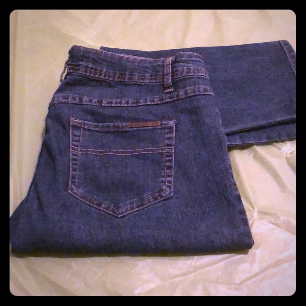 Ashley Stewart “average skinny” jeans